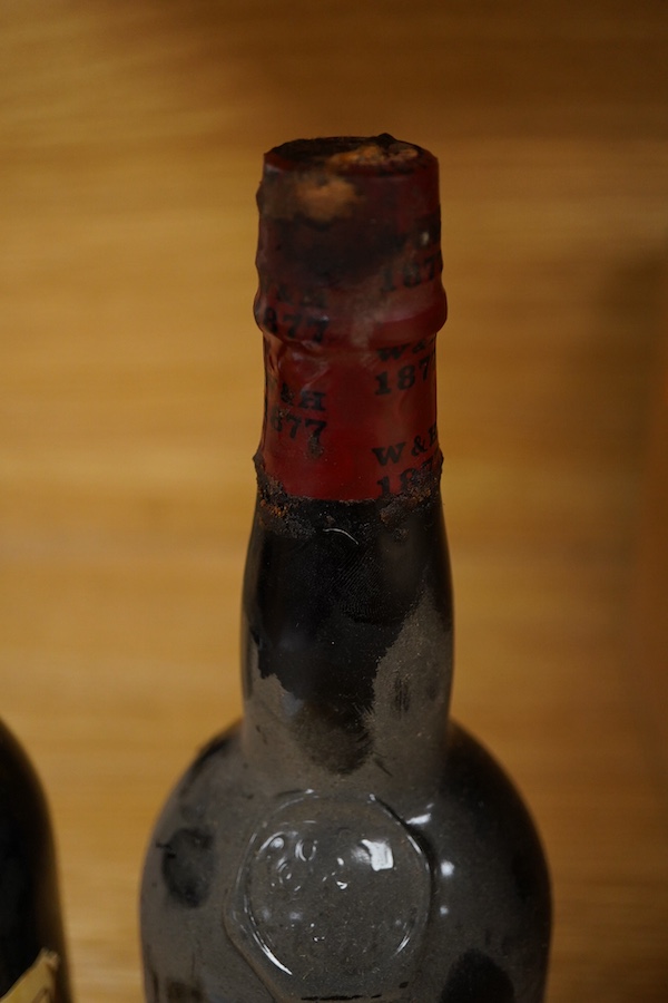 Six bottles of wine and spirits including; Muscat de Beaumes de Venise, Ramirez de la Piscina Rioja 1998, Gevrey-Chambertin 1999, Glenside Scotch Whisky, Dos Cortados sherry, A Winter’s Tale sherry, etc.